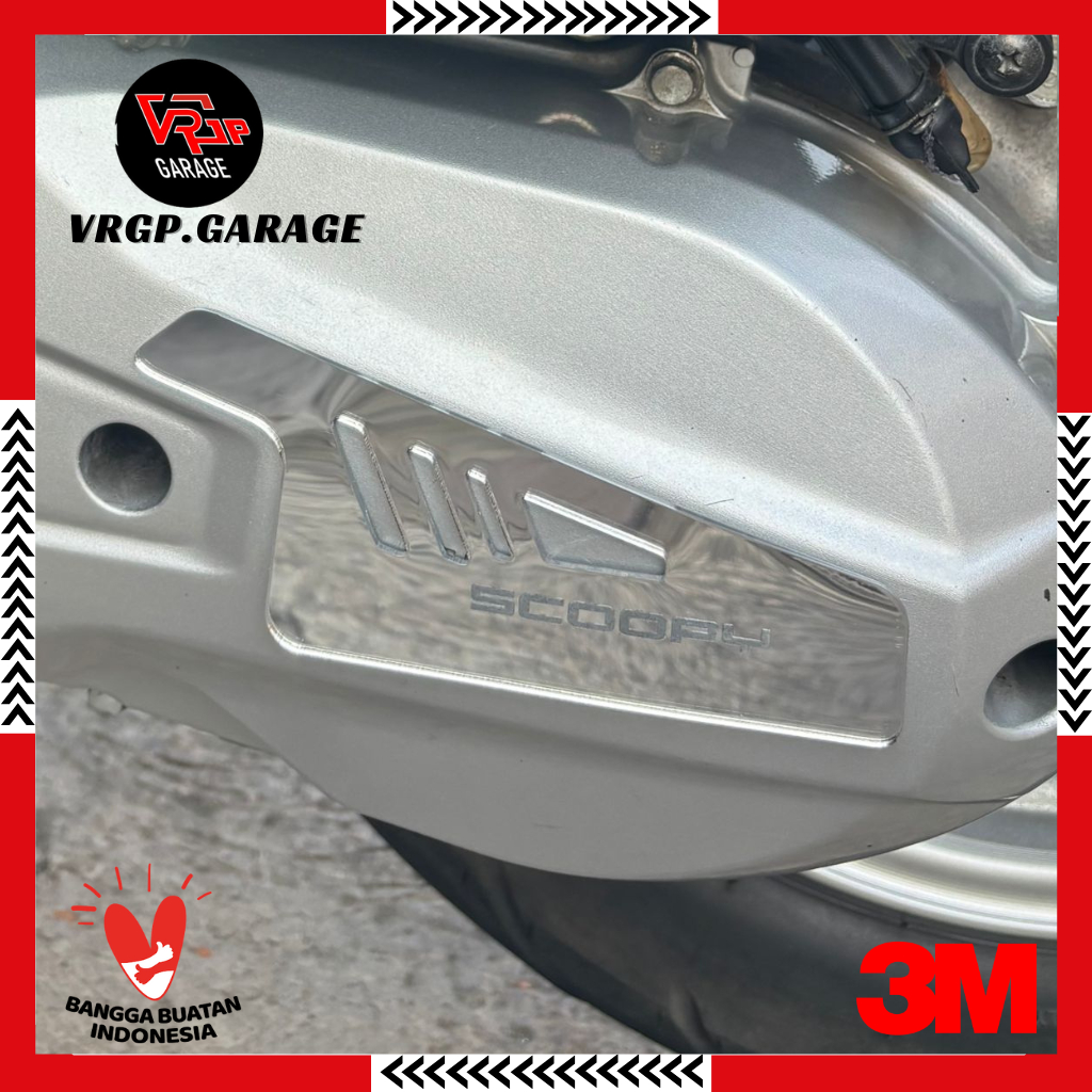 VRGP GARNIS CVT SCOOPY 2021-2024/ GARNISH CVT HONDA SCOOPY/ AKSESORIS SCOOPY MURAH