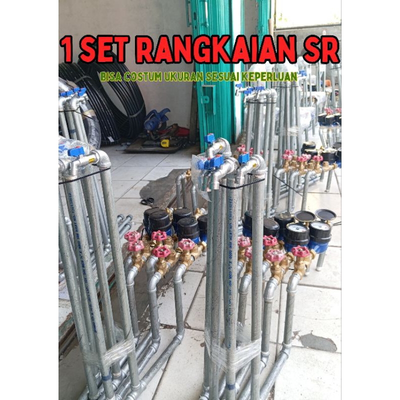 SAMBUNGAN RUMAH PDAM (BISA CUSTOME RANGKAIAN DAN UKURAN)