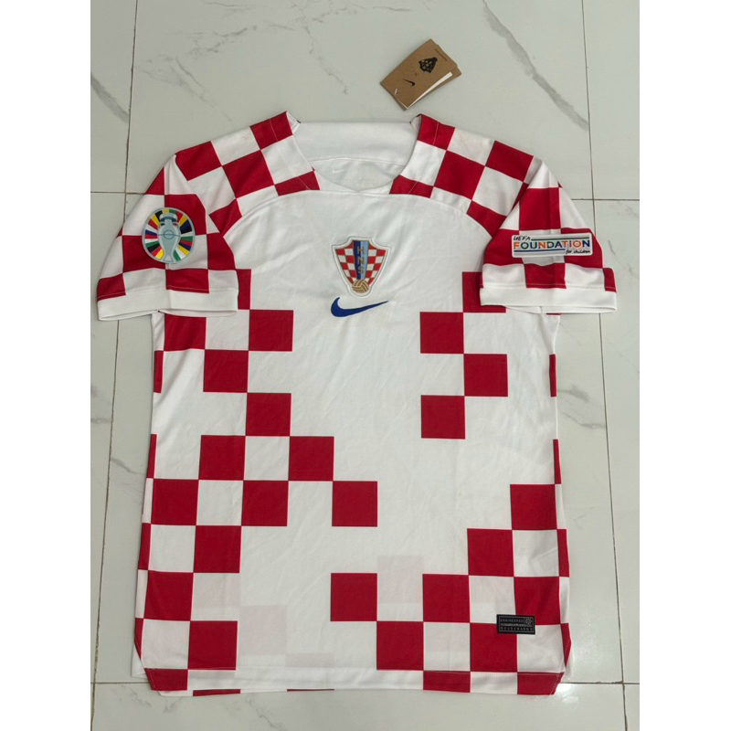 JERSEY KROASIA HOME EURO 2024 JERSEY KROASIA HOME 2024 GRADE