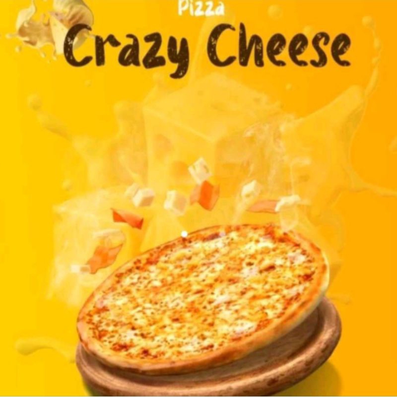 

PIZZA FROZEN 20CM MUDAH PRAKTIS| DCHEESE PIZZA