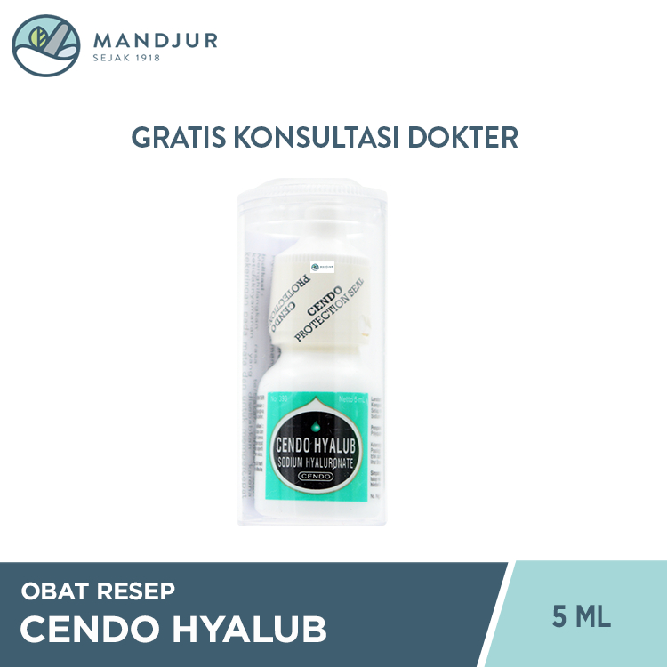 CENDO HYALUB EYEDROP 1 BOTOL @ 5 ML
