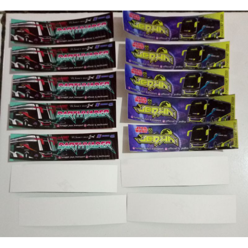 

Stiker bus basuri Upin ipin nya tunggal jaya terpopuler JedhaxDarthvader