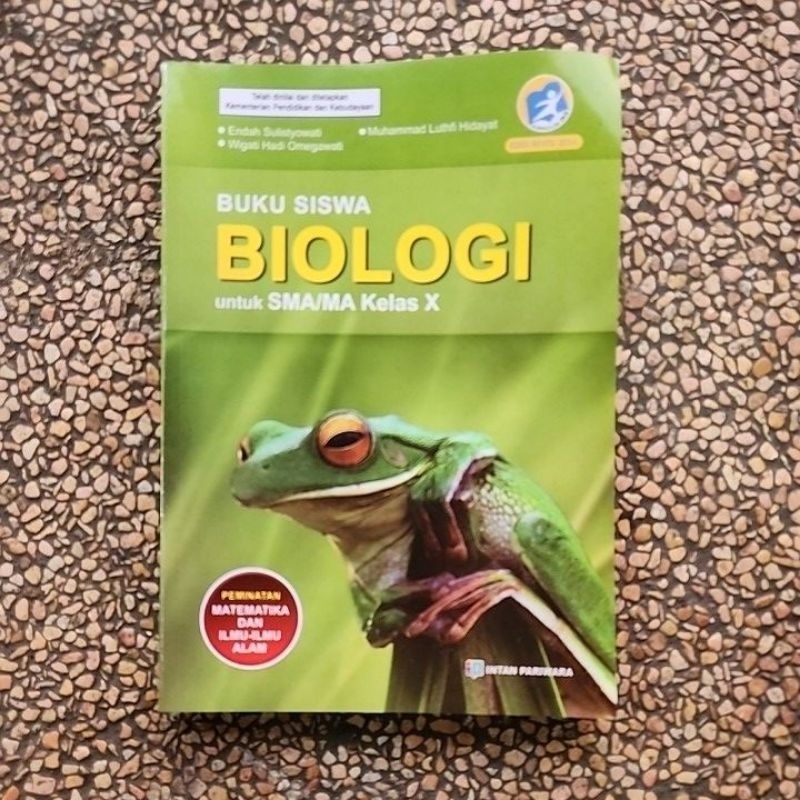 Buku Siswa Biologi Sma Kelas 10 Revisi Kurikulum 13.Intan Pariwara Original new