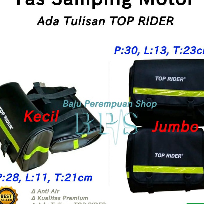 Tawaran Top Rider SidebagTas Bagasi Samping MotorTas Bagasi Motor Kiri KananTabung Bagasi Motor Samp