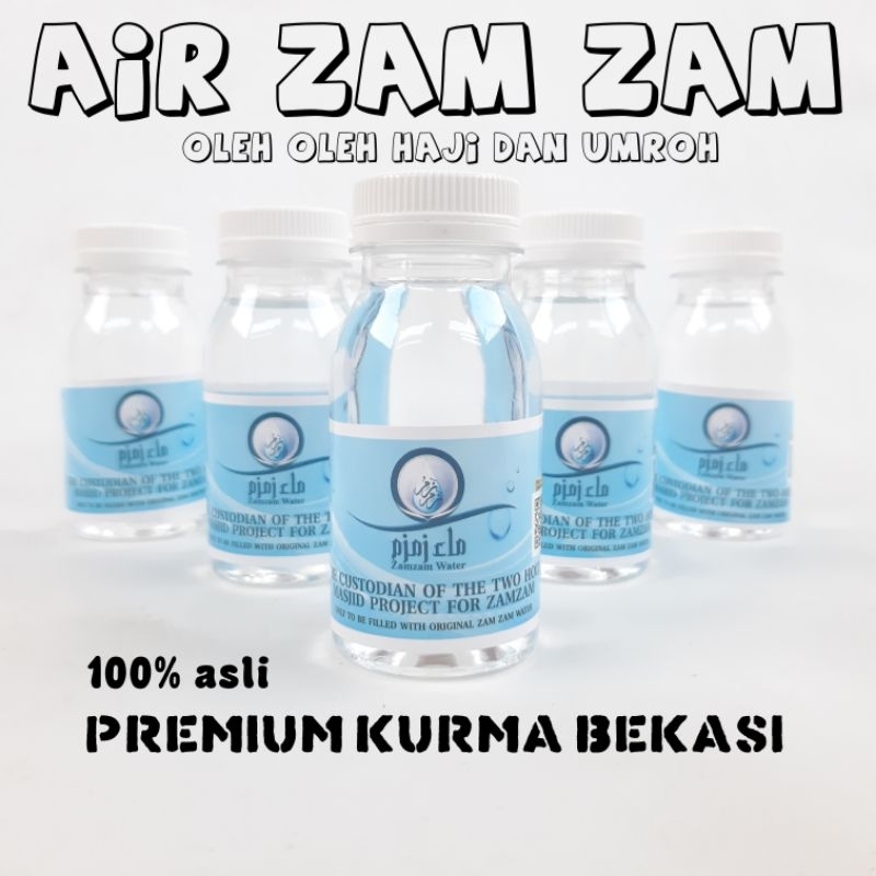 

Air Zam Zam asli Oleh Oleh Haji dan Umroh Air Zamzam Original