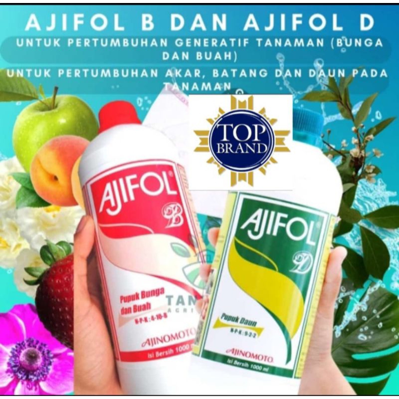 PUPUK DAUN AJIFOL  PERTUMBUHAN 1 LITER