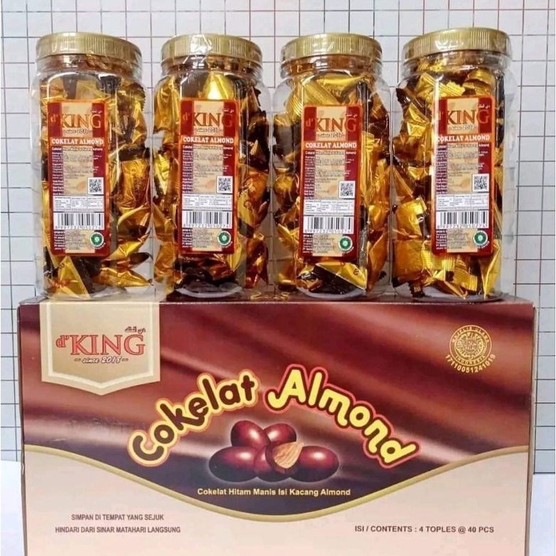 

KUALITAS OKE AGS Coklat almond king Coklat Cemilan Coklat