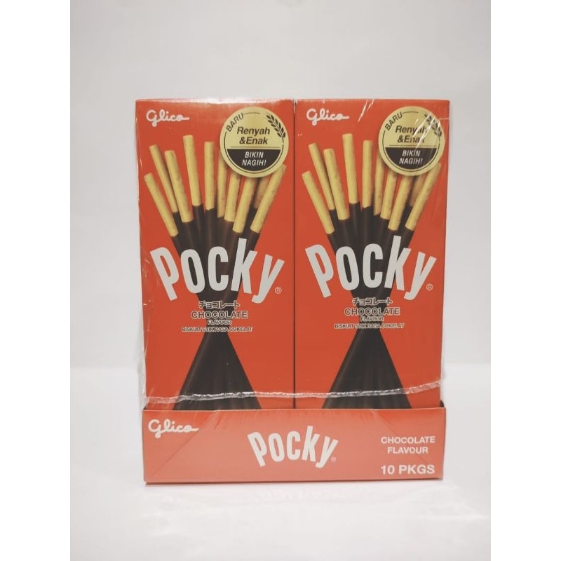 

POCKY ISI 10 PCS X 22GR RASA COKLAT