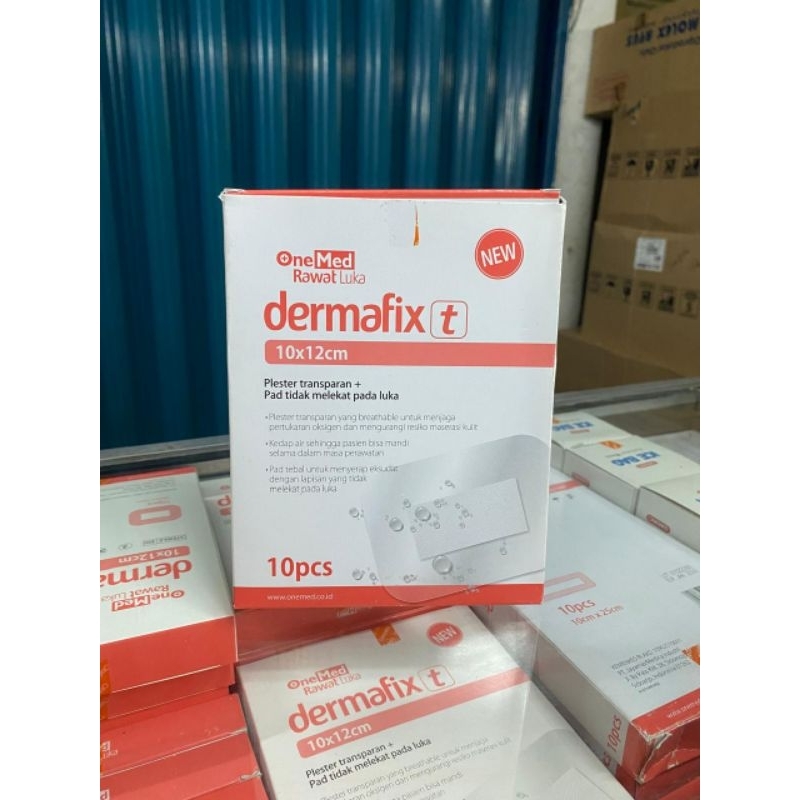 DERMAFIX T 10X12 Plester DERMAFIX 10X12 DERMAFIX PLESTER ONEMED MURAH