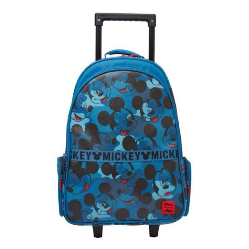 SMIGGLE Disney Mickey backpack trolley bag light ups original