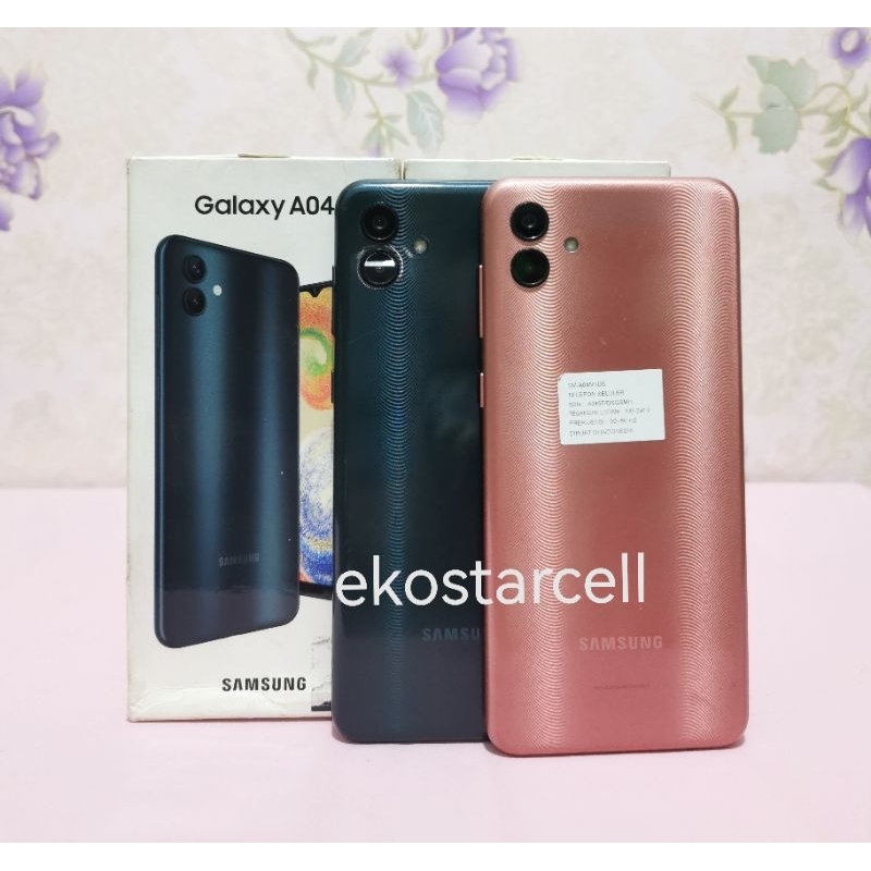 SAMSUNG A04 3/32GB & 4/64GB SECOND