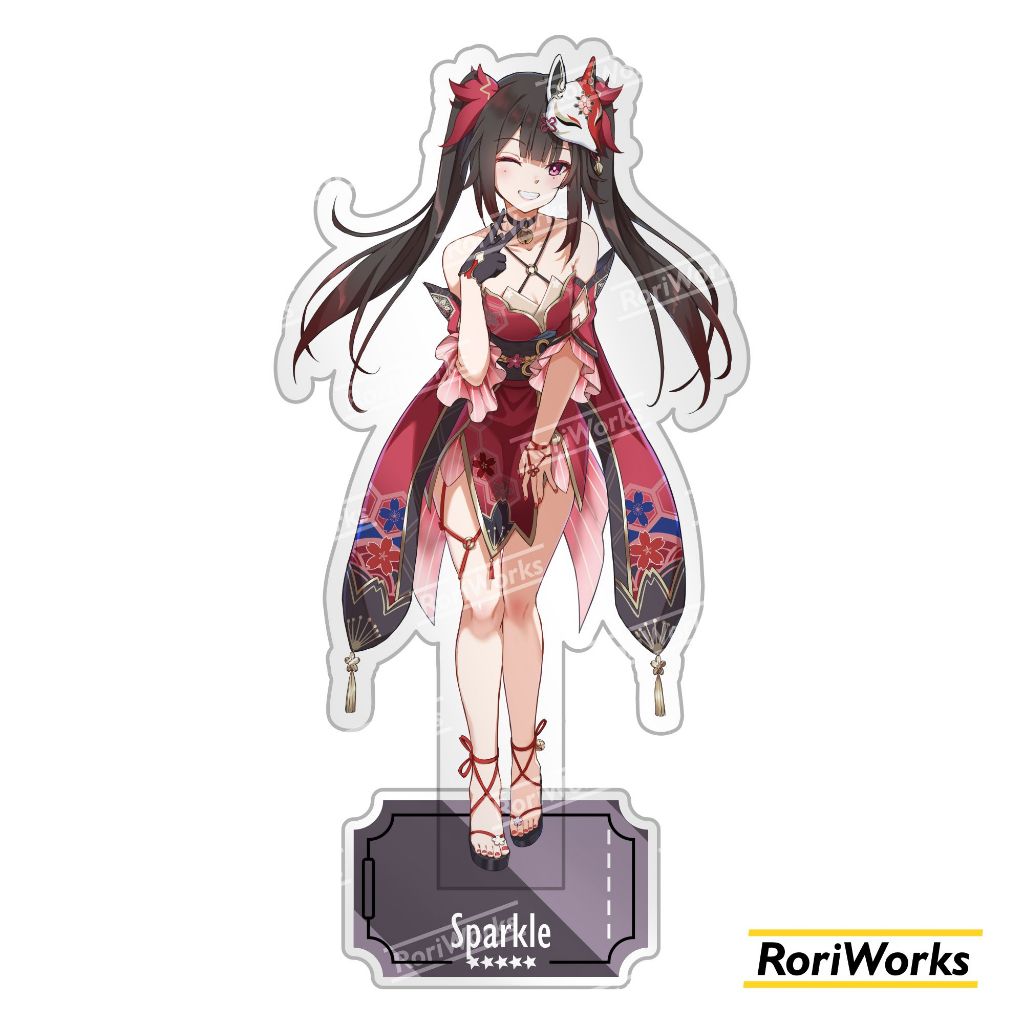 Acrylic Standee Figure Anime - Sparkle | Honkai Star Rail | HSR