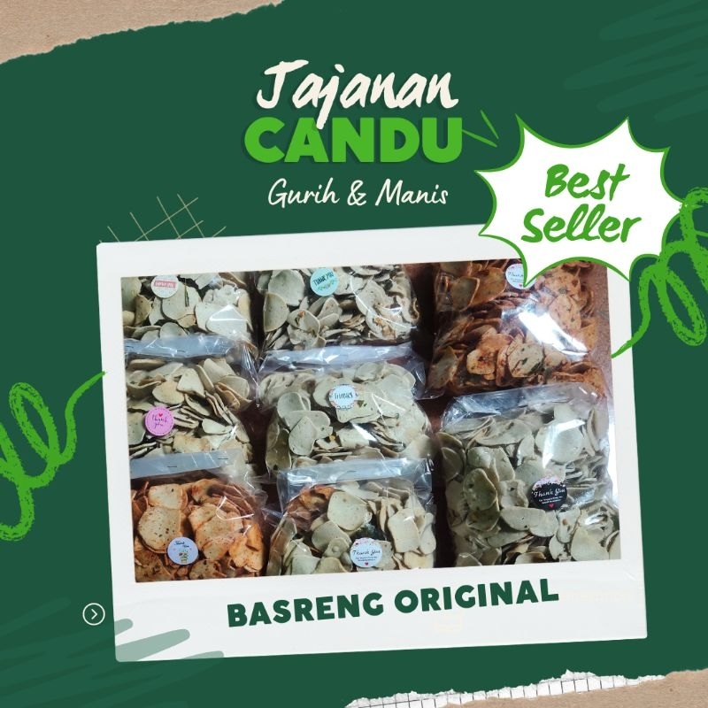 

Basreng Original Rasa mantul hand Made kemasan 1kg