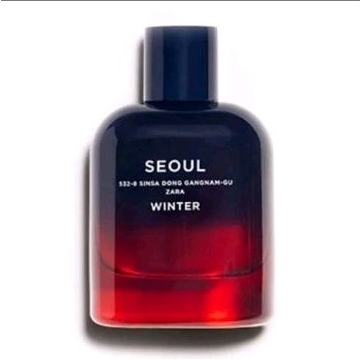 PARFUM ZARA SEOUL WINTER 80ML EMBOS NON BOX