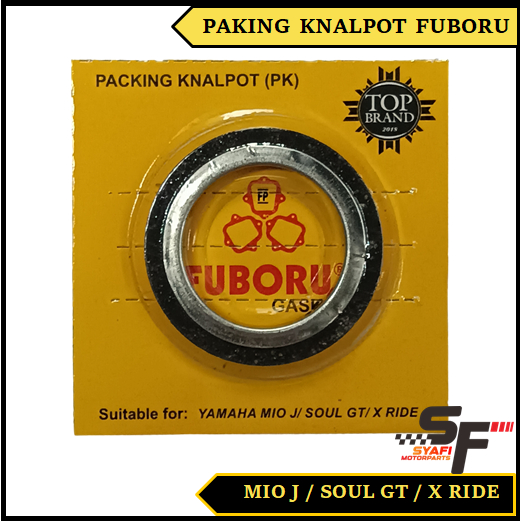 PAKING KNALPOT MIO J / SOUL GT / X RIDE PERPAK GASKET FUBORU