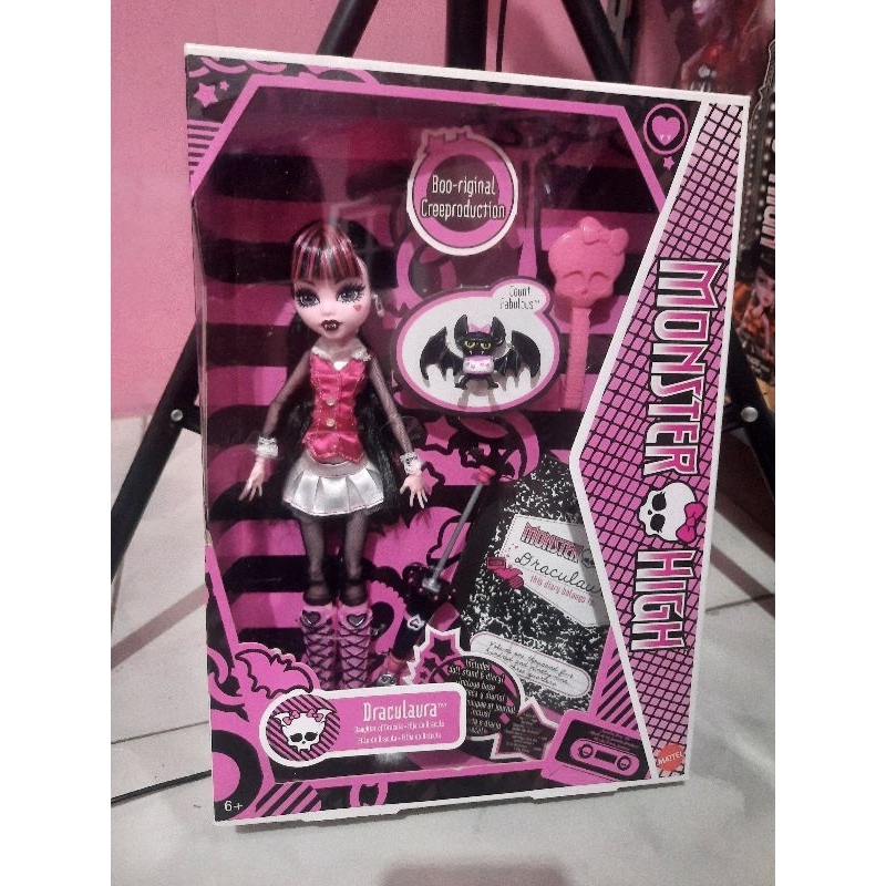 Boneka monster high Draculaura first wave doll Cree-production