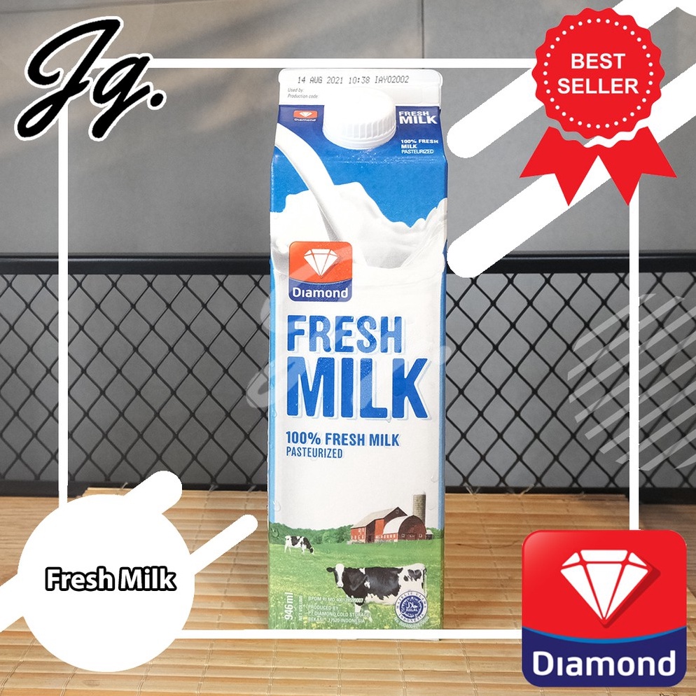 

Termurah Milk Fresh Plain Diamond 946 ml