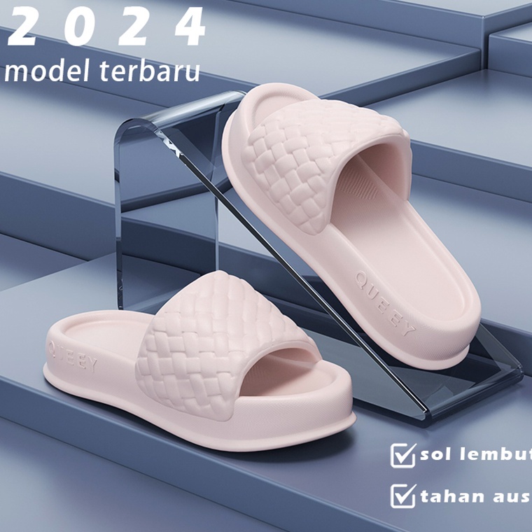 Langsung Beliii sandal slop wanita sandal empuk sandal karet wanita sandal perempuan kekinian sandal
