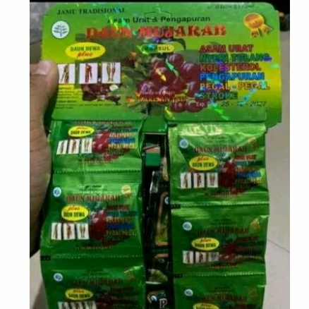 

daun mujarab kapsul asam urat