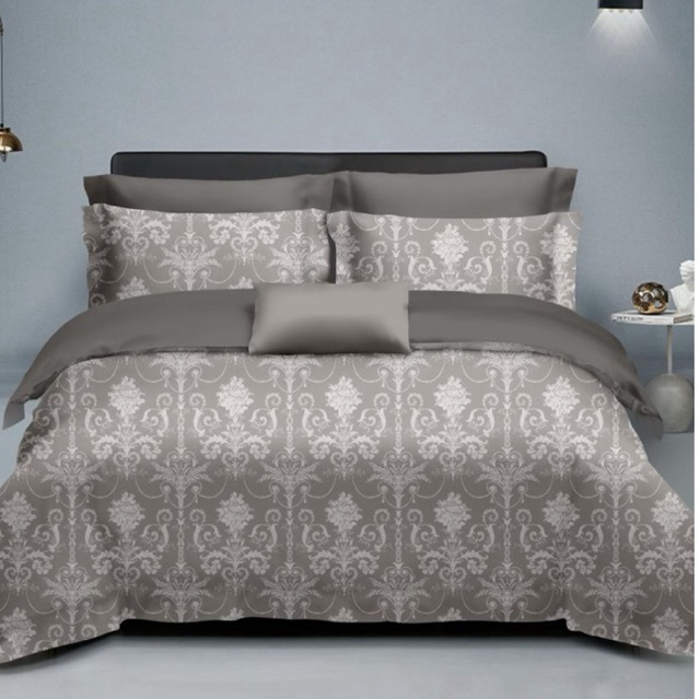 BIOSIBEDDING SPREI BEDCOVER SUTRA 60s ORGANIK SERAT BAMBOO MOTIF BUNGA - SPREI CUSTOM SIZE DUVET COV