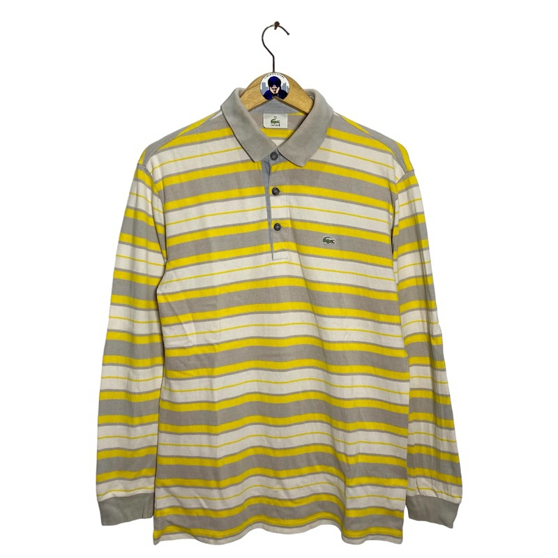 rugby shirt lacos stripe