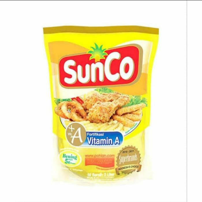 

sunco minyak goreng sawit refill 2L