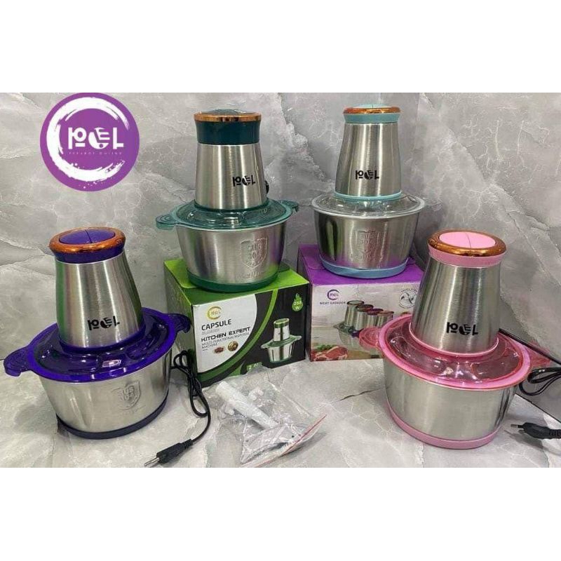 Blender daging 2 liter / Blender capsul warna / Blender capsul stenlis