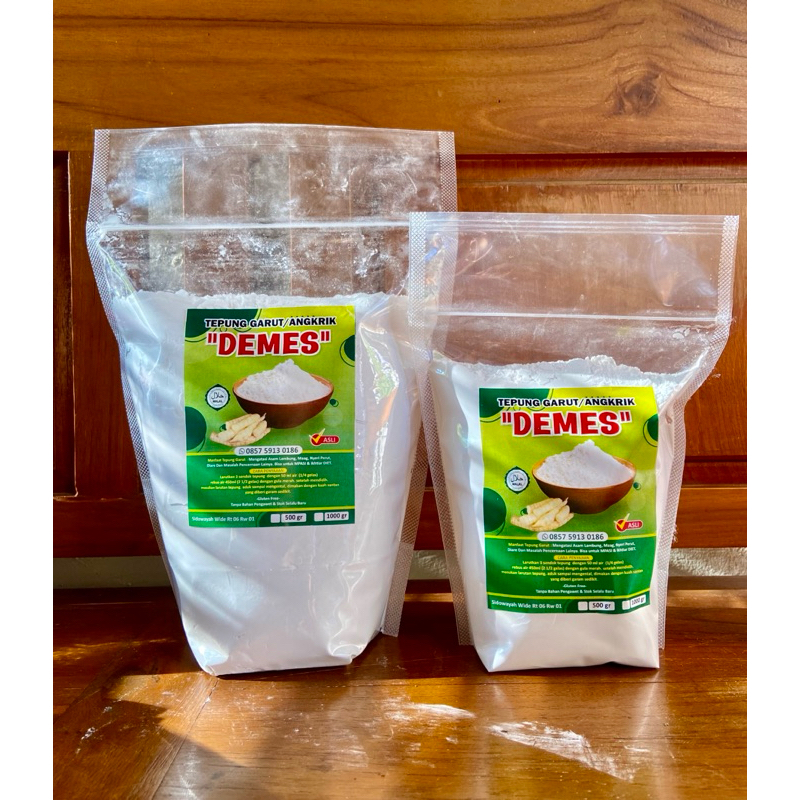 

TEPUNG GARUT/ANGKRIK/OBAT ASAM LAMBUNG/1kg/asli