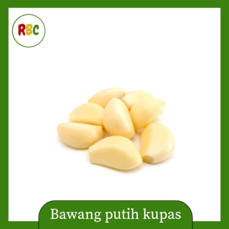 

Bawang putih kupas 250 gr - 1 kg