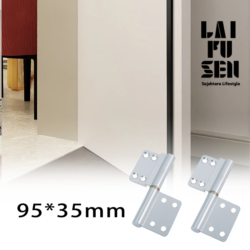 Engsel Jendela Engsel Tipis Paduan Aluminium Dapur Kamar Mandi Engsel Cabut