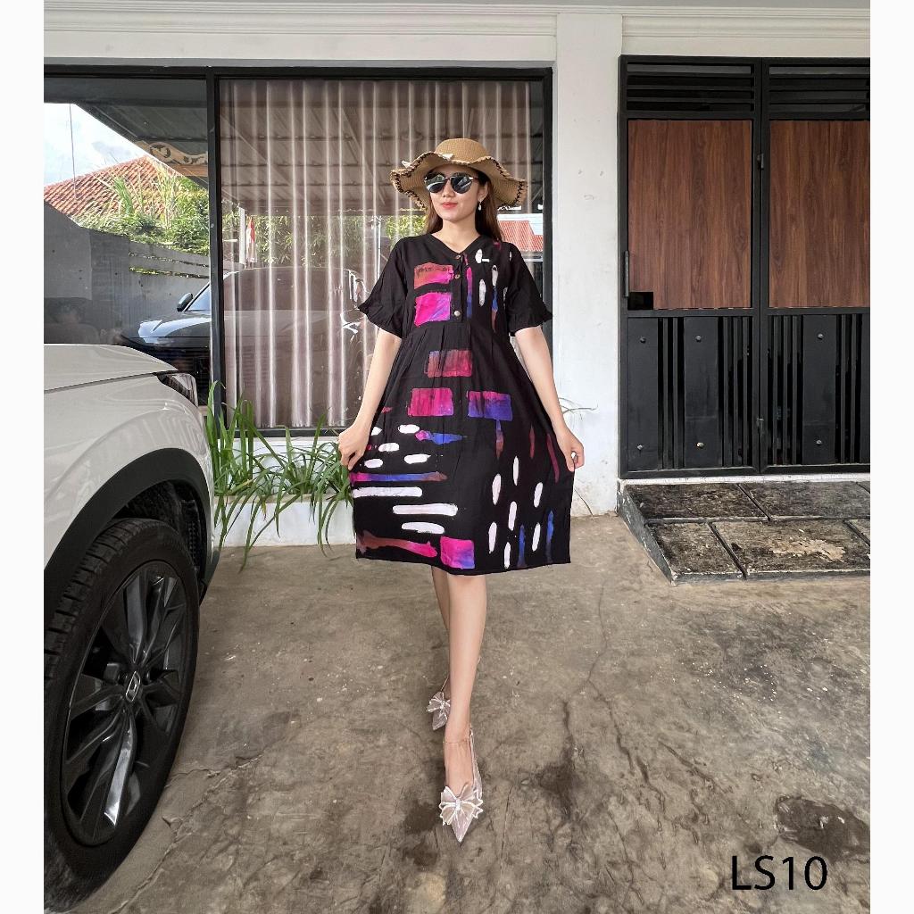 Daster Larissa Cap Batik by Vitela ld 110