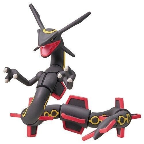 Moncolle Shiny Rayquaza Black Hyper Size Figure Rayquaza Black Pokemon Regieleki Regidrago NEW