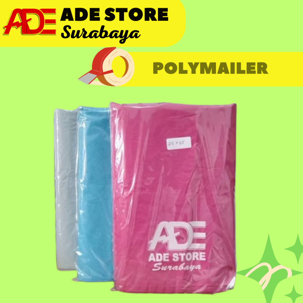 

Plastik Packing Olshop/Polymailer Warna Ukuran 25x35cm