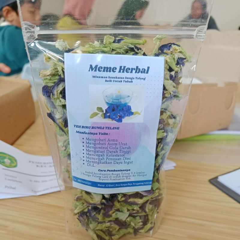 

teh biru bunga telang