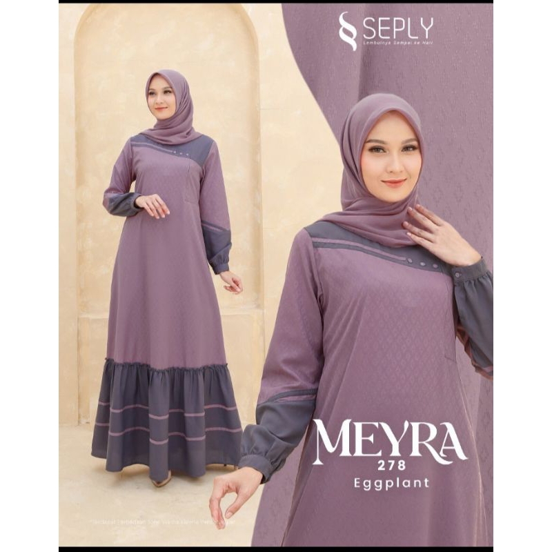 gamis remaja terbaru meyra by seply