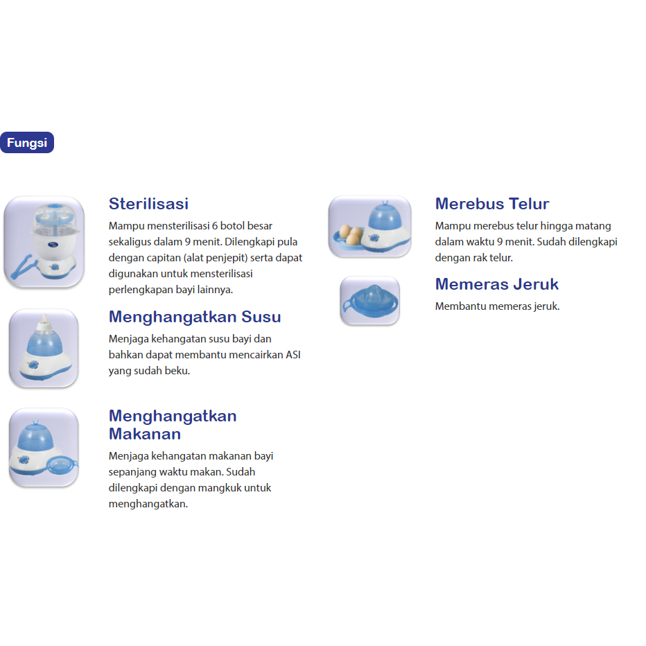 Baby Safe Steril Multifunction LB-309 BabySafe Steril