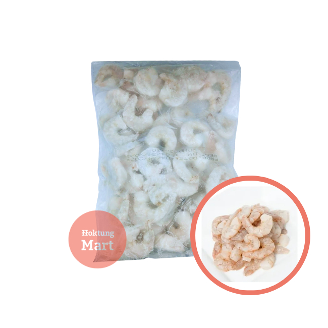 

Premium Udang Kupas Isi 50-60pcs 1kg Ukuran Besar