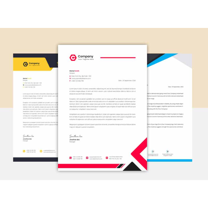 

Cetak header surat menyurat 1 hari selesai custom desain harga satuan atau rim