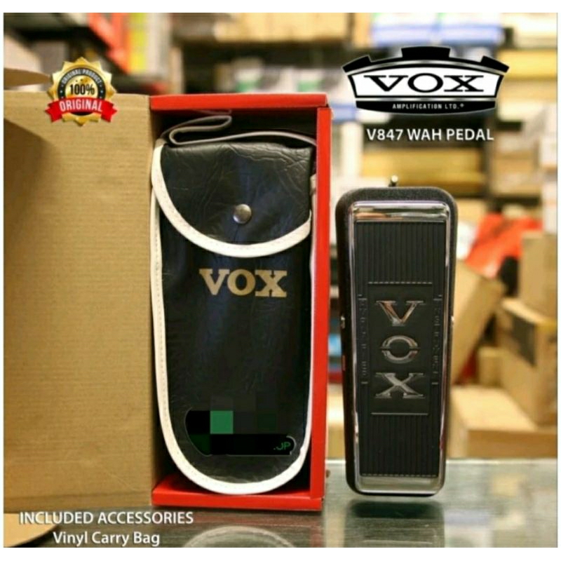 Vox Wah V847-A classic wah pedal effect gitar Best Product v847a