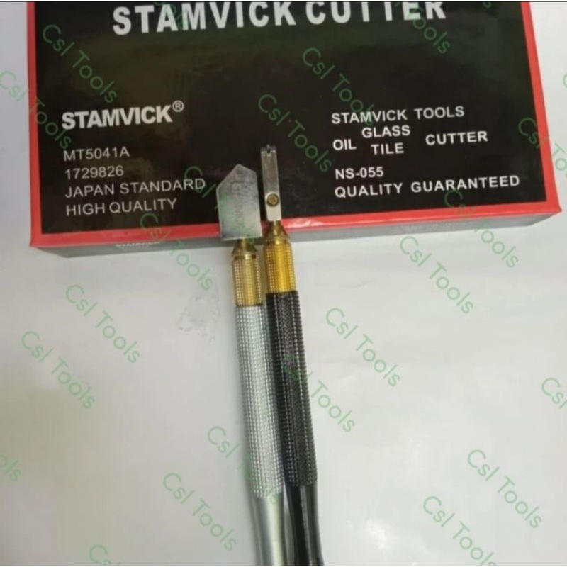 Alat Pemotong Kaca Model TOYO / Pisau Potong Kaca Asli STAMVICK SUPER