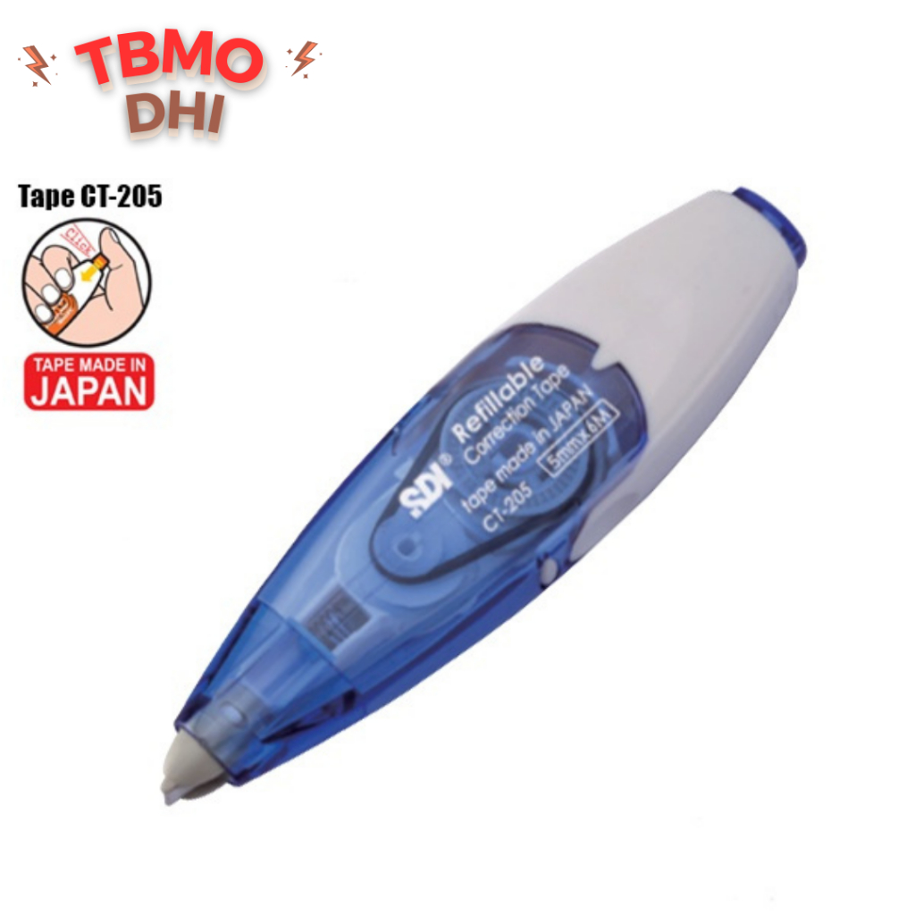 

TBMO SDI i-Push Correction Tape / Tipe X Kertas CT-205