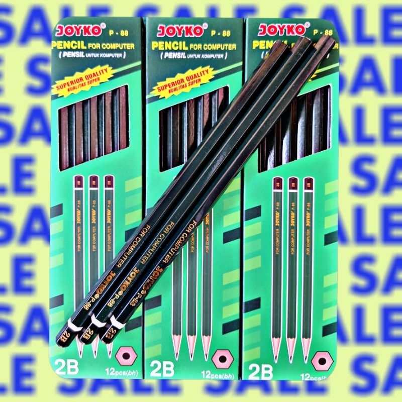 

PENSIL JOYKO P-88 2B KOMPUTER ISI 12PCS