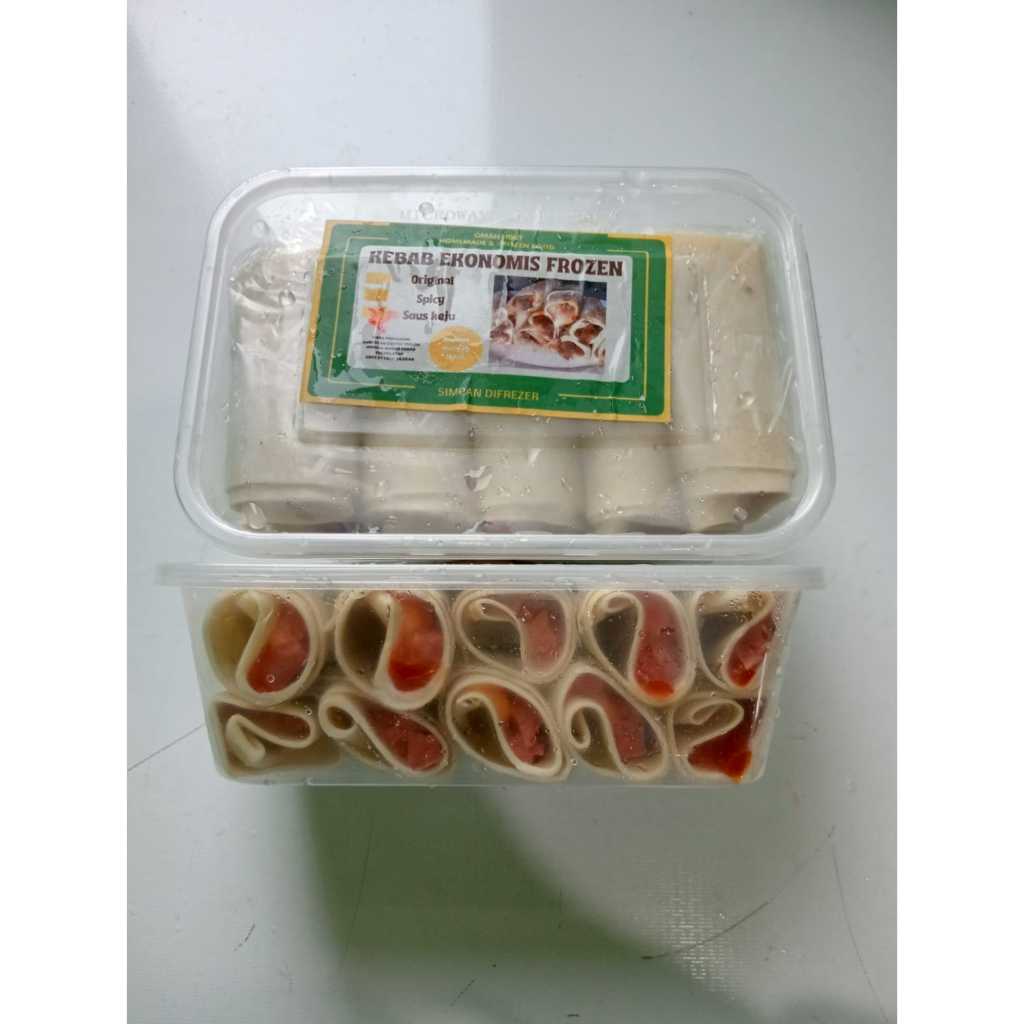 

RB Kebab mini ekonomis original dan saus keju isi 10pcs frozen