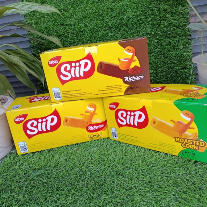 

(Perbox isi 20pcs) Richeese Nabati Siip 4gr