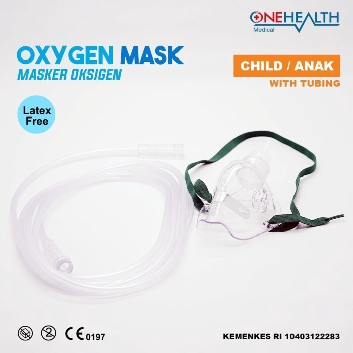 SUNGKUP MASKER OKSIGEN ONEHEALTH / OXYGEN MASK ONEHEALTH