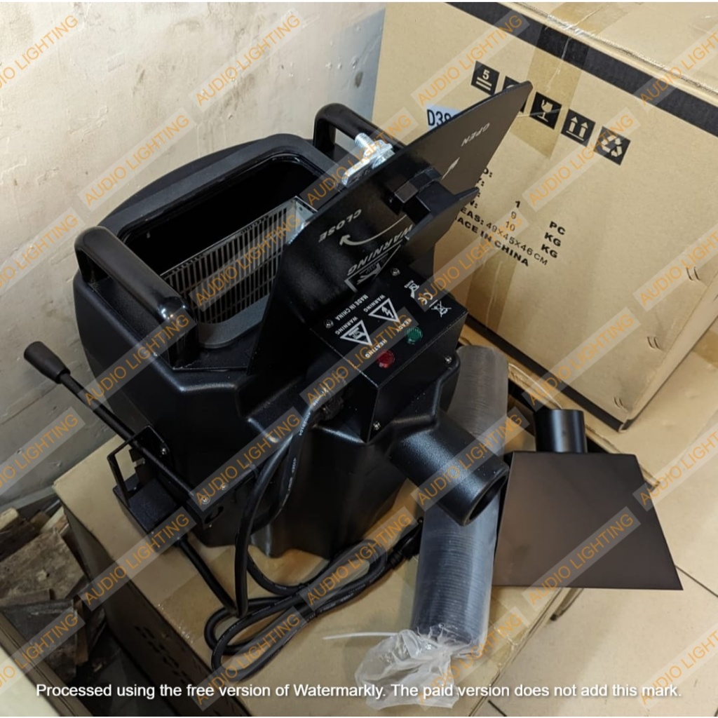 mesin dry ice asap bawah wedding 3500 watt tanpa hardcase