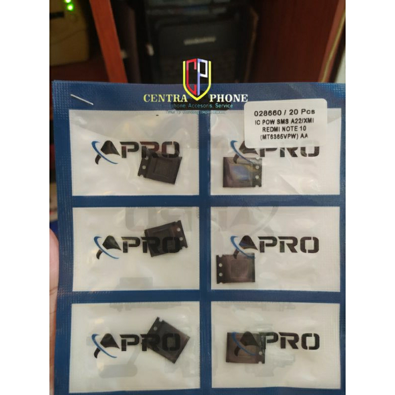 IC POWER SAMSUNG A22/XIAOMI REDMI NOTE 10 (MT6365VPW) AA