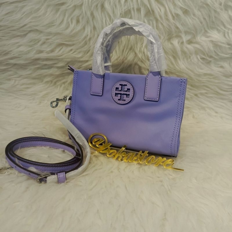 Tas TORY BURCH Ella Nylon Mini Tote Mirage AUTHENTIC USA