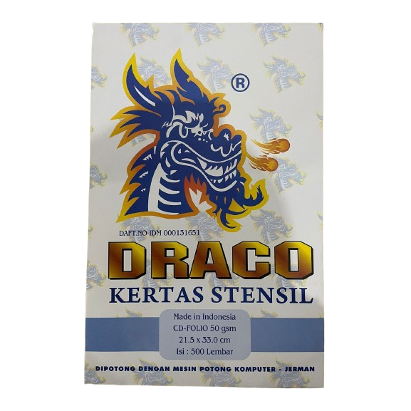 

KERTAS STENSIL/KERTAS BURAM DRACO 1 RIM