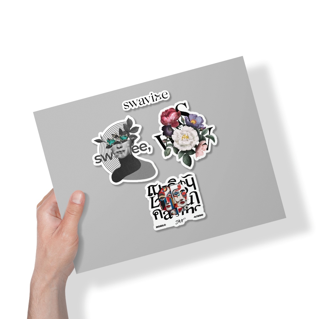 

SWAVIEE Sticker Set | Stiker Cutting Pack Vinyl